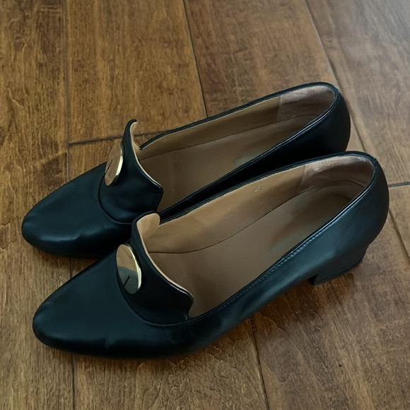 Anne Thomas Elisabeth Loafer Leather Black Shoes - Picture 6 of 12